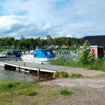 Midsommarafton på Eköns camping