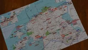 Estland karta