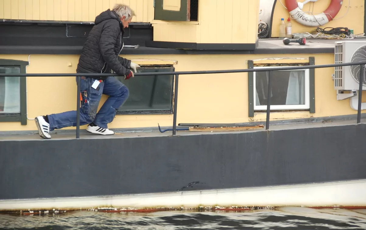 Fönsterbyte på sjösidan