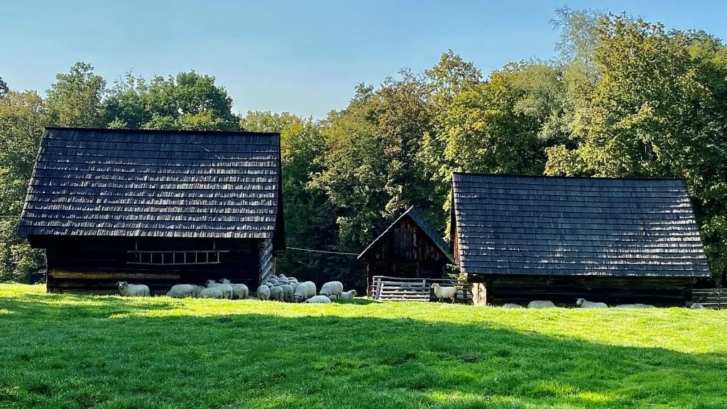 Wallachian Open Air museum - friluftsmuseum i Tjeckien