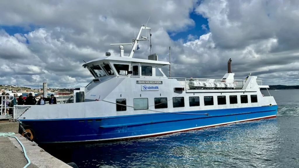 Göra i Lysekil - färja till Fiskebäckskil