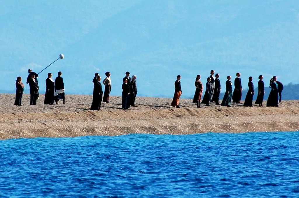 Filminspelning på Zlatni Rat