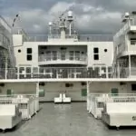 Finnlines Malmö – Travemünde – på väg mot Hamburg