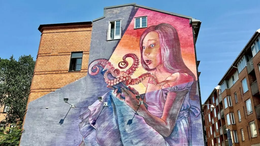 Gatukonst och Street art i Malmö - Magic Book av Natalia Rak