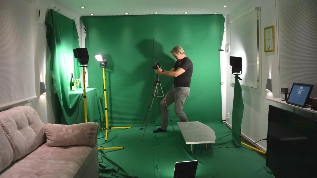 Fota och filma med greenscreen