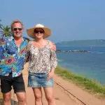 Galle i Sri Lanka och galle Fort – den befästa staden