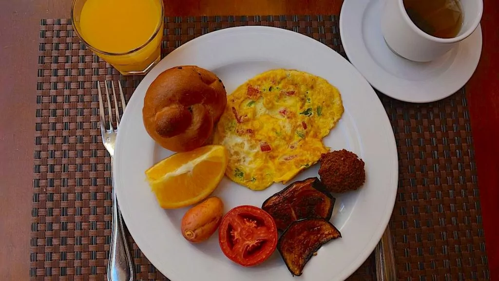 Mat i Egypten - frukost