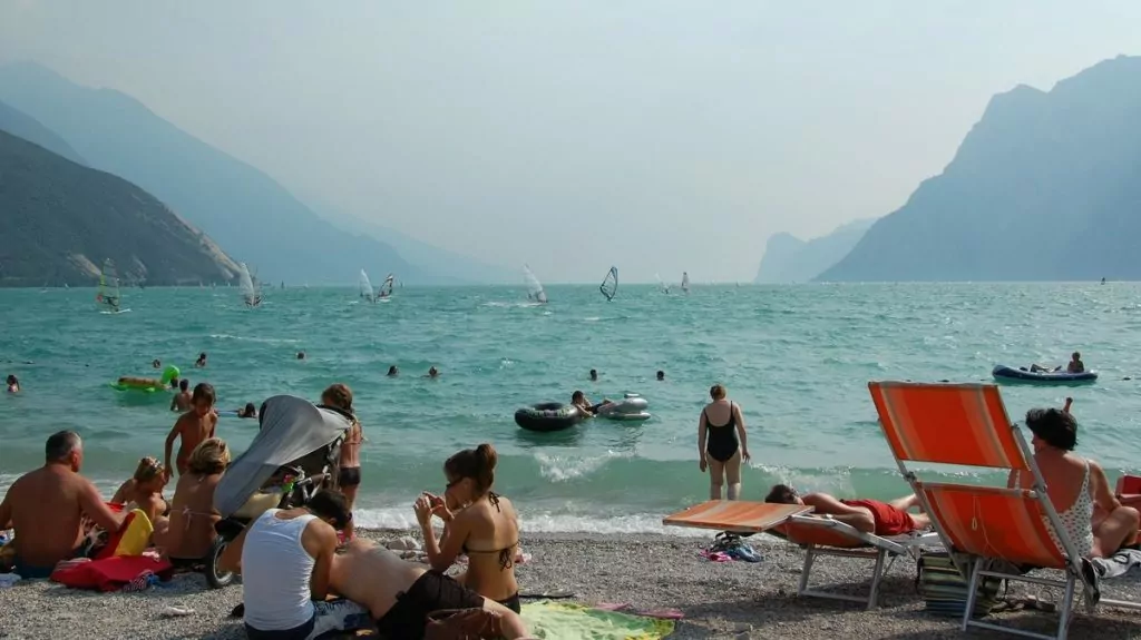 Gardasjön Riva del Garda