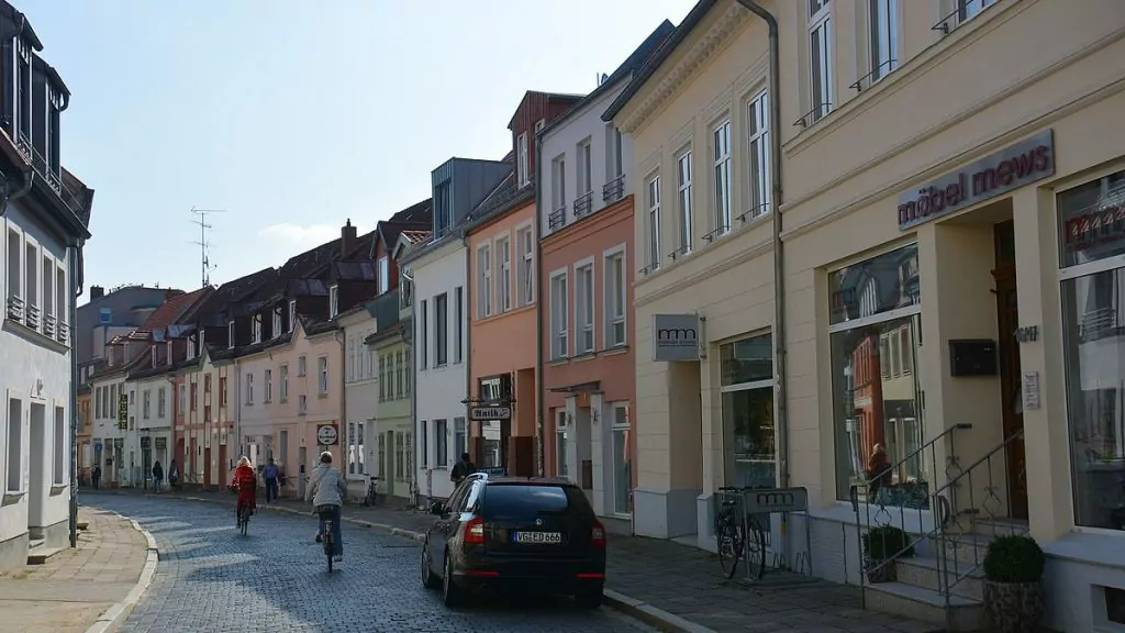 Greifswald i Tyskland