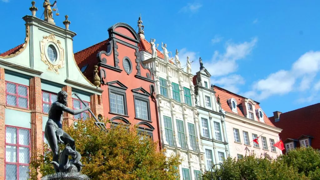 Gdansk och andra storstäder för påskresan