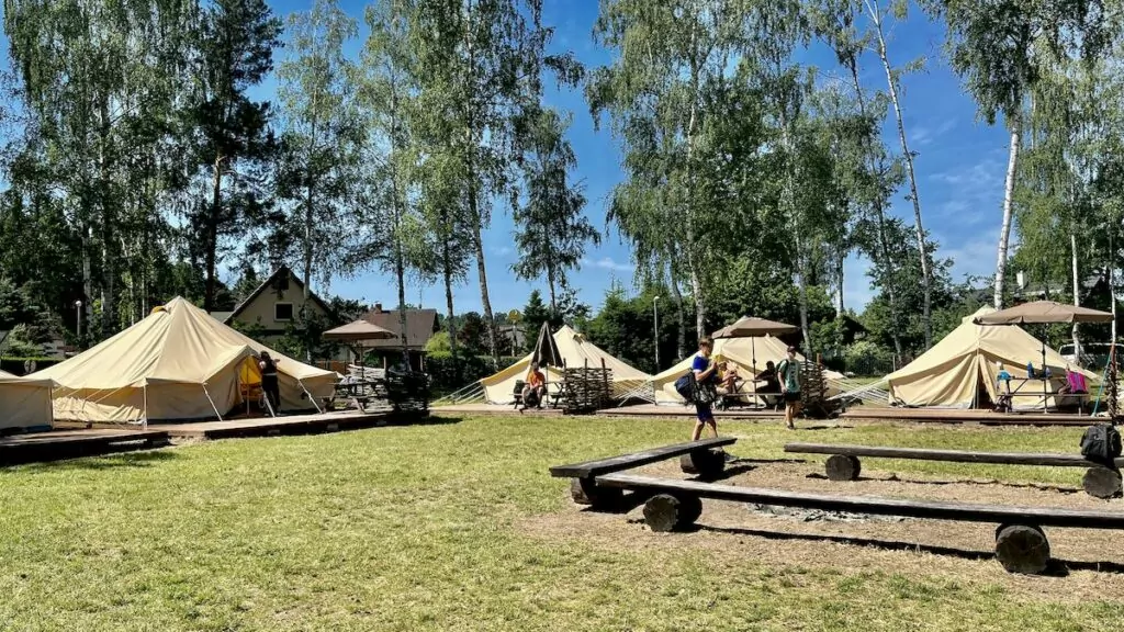 Stříbrný rybník i Hradec Králové - tjeckisk camping