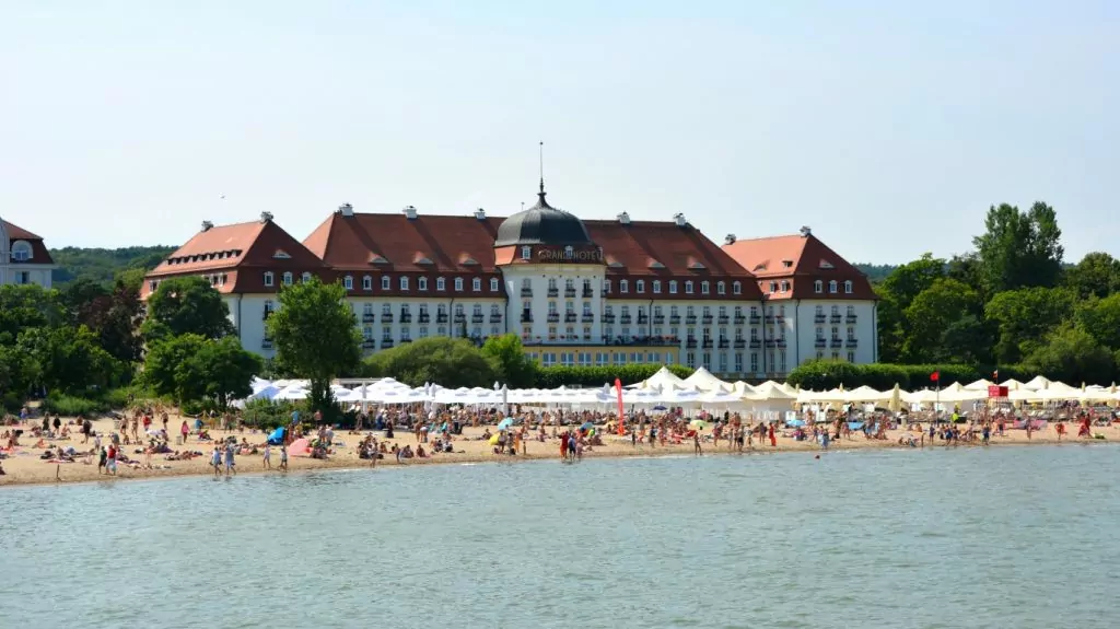 Semestra i Europa - Grand hotel Sopot