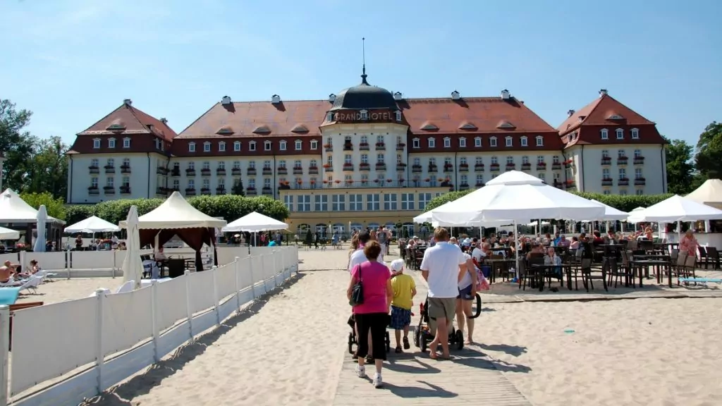 Att göra i Sopot i Polen - Grand Hotel