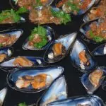 Gratinerade musslor