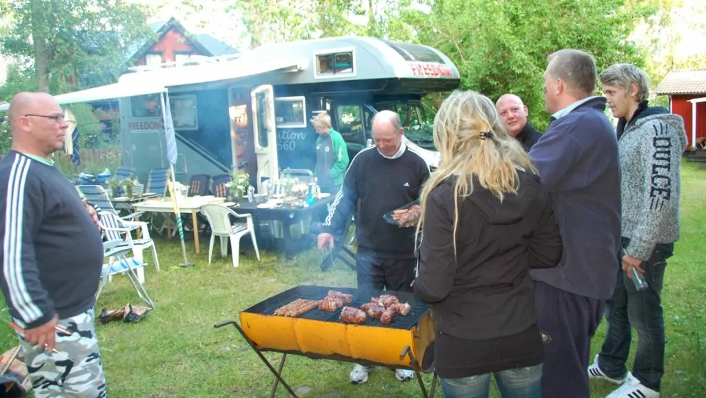 Grilla på midsommar