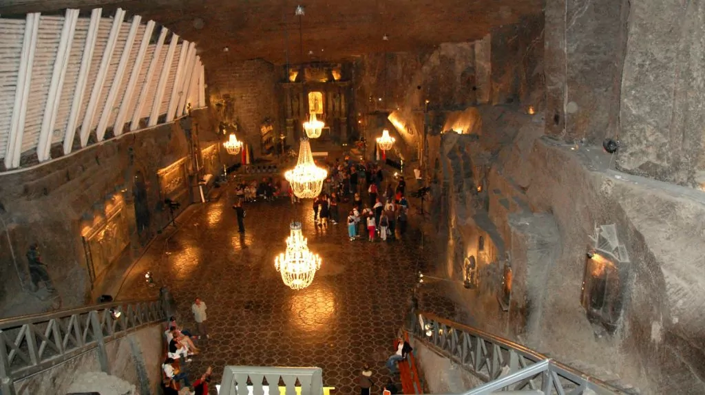 saltgruvan i Wieliczka