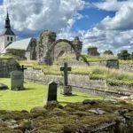Gudhems klosterruin i Gudhem, Falköping