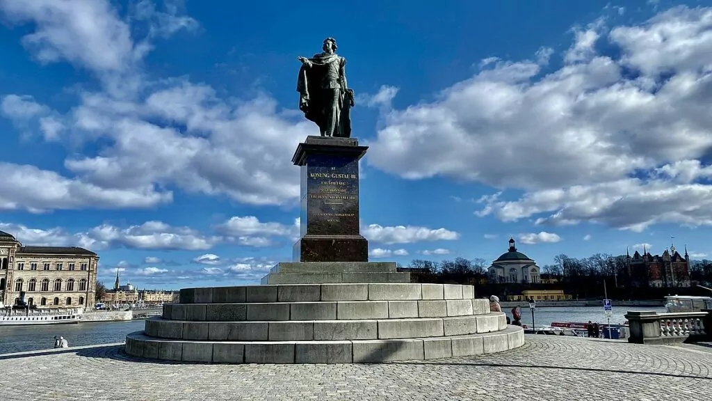 Sevärdheter i Gamla stan - Gustav III staty