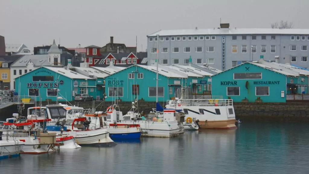 gamla hamnen Reykjavik