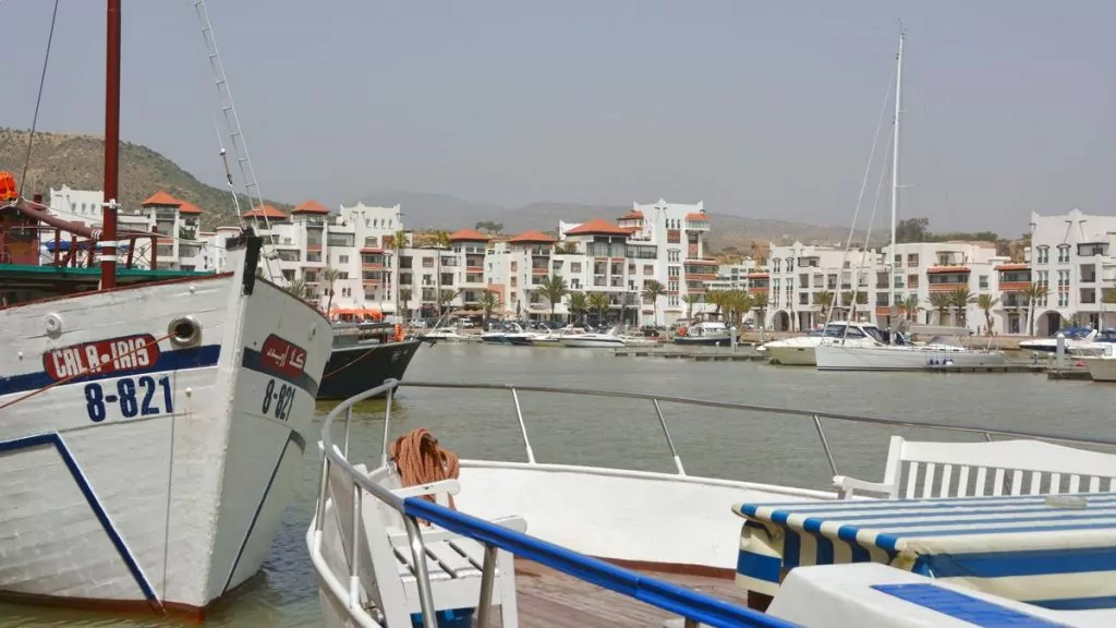 Hamnen i Agadir