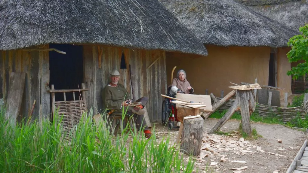 Haithabu vikingamuseum i Schleswig-Holstein