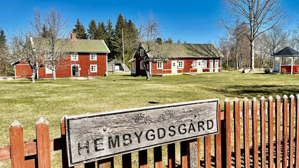 Hembygdsgård vid Vättern