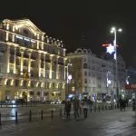 Warszawa och hotell Polonia Palace