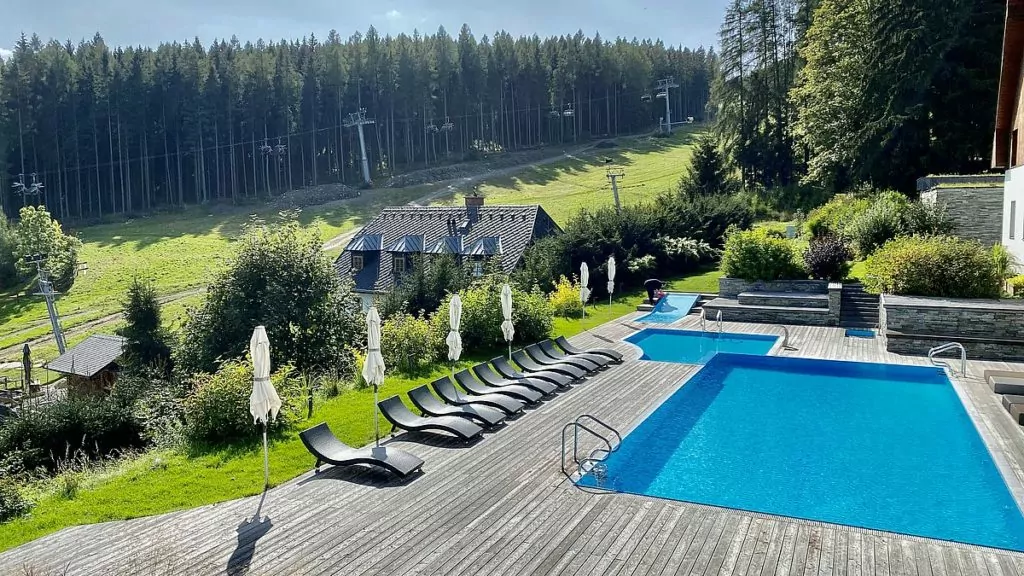 Hotell Koprivna vid berget Praděd 