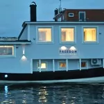 Husbåten före-efter