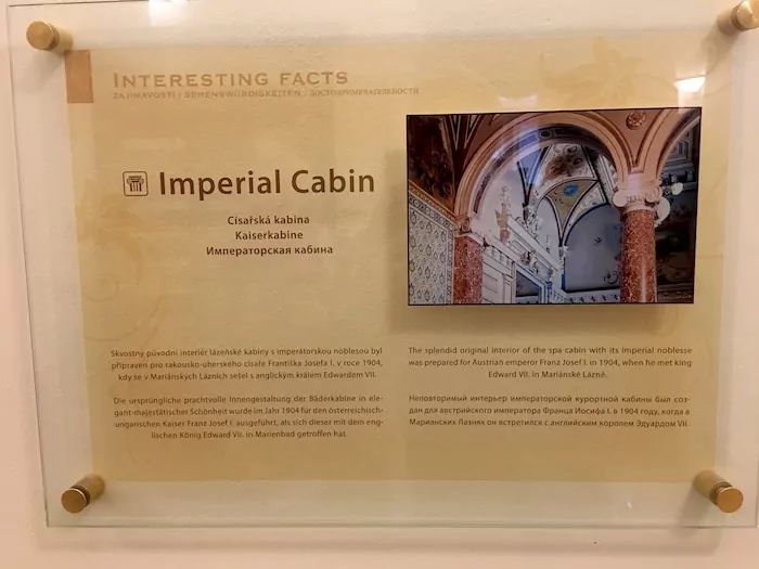 Imperial cabin spa