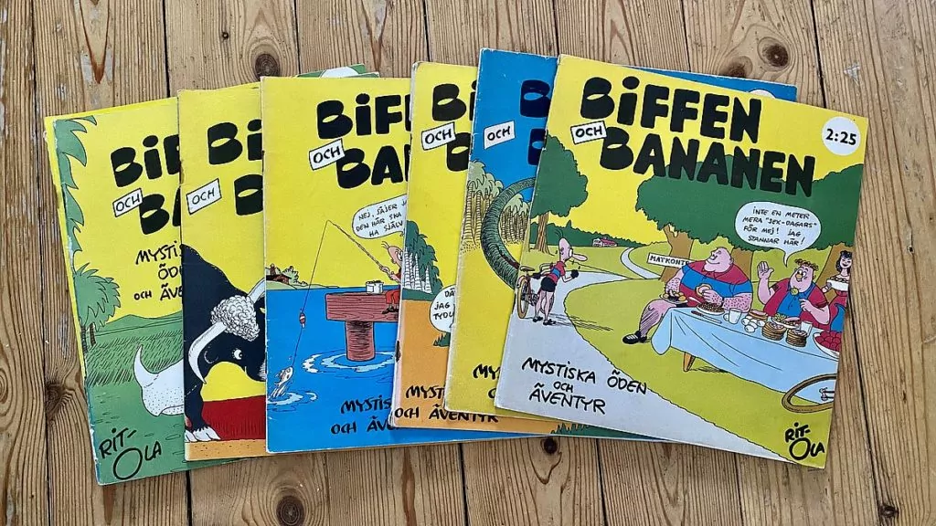 Gamla serier - Biffen och bananen