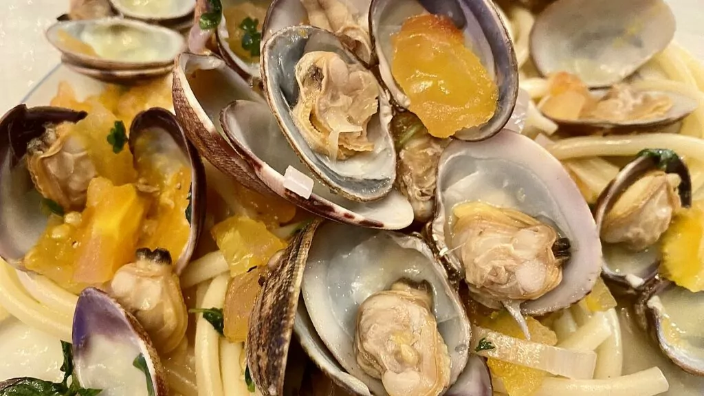 Huvudrätter till nyår - pasta vongole