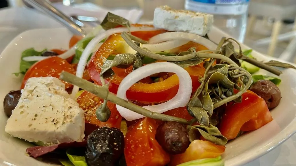 Cypriotisk mat - grekisk sallad