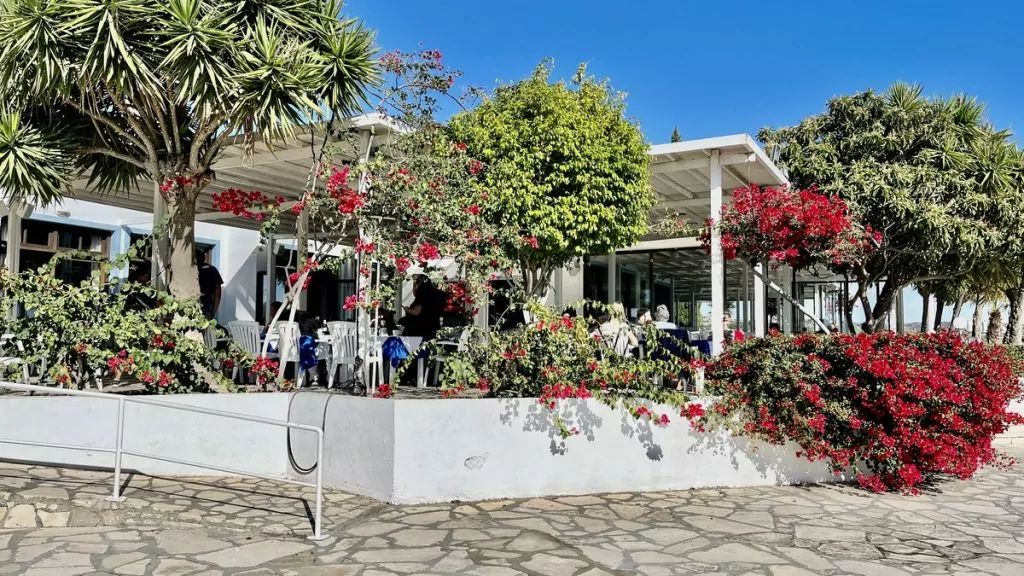 Restaurang på Cypern