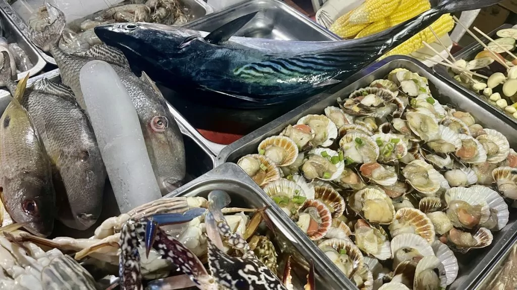 Vad äter man i Filippinerna? - filippinsk mat - fisk och skaldjur