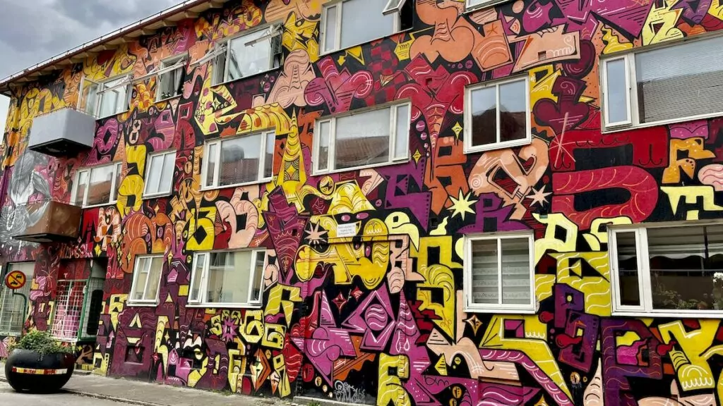 Street art i Malmö / väggmålning