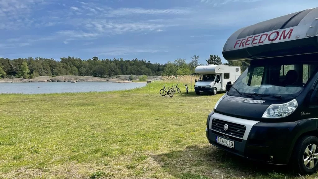 Campingar och ställplatser på Åland - Sandösunds camping