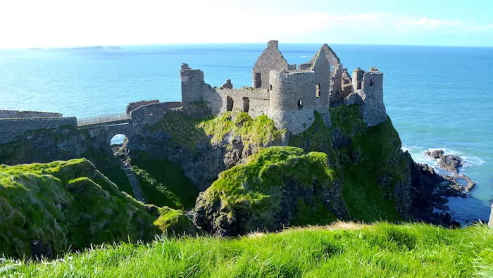 resmål på Irland - Dunluce castle