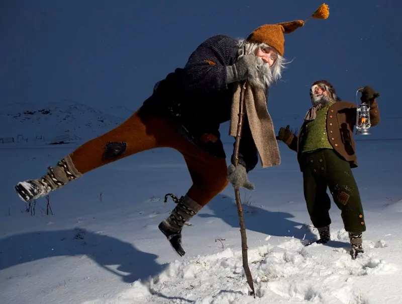 Jultomtar på Island