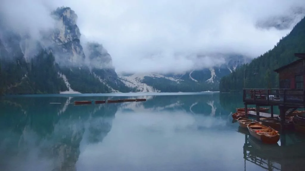 Italien Lago Braies