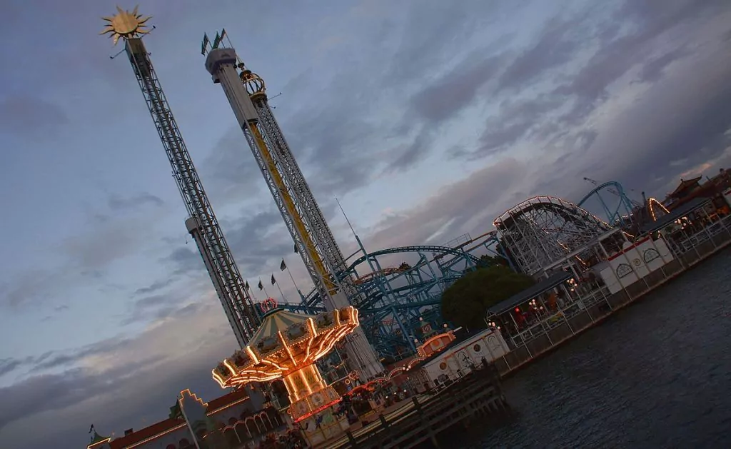 Gröna Lund i Stockholm