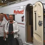 Expertguidning bland husvagnar på Elmia-mässan