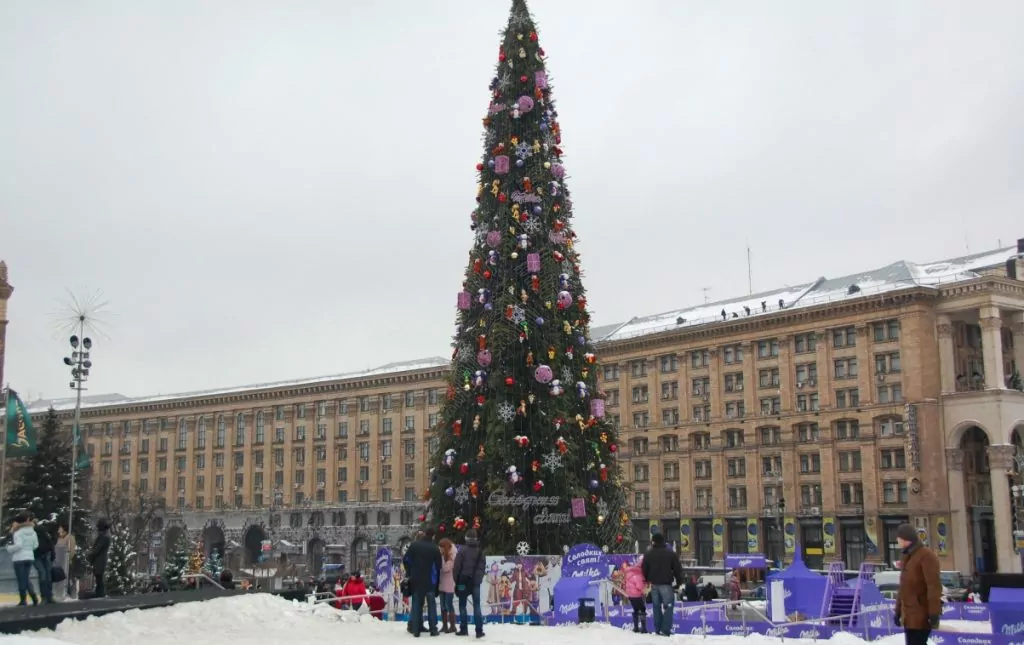 Julgran i Kiev