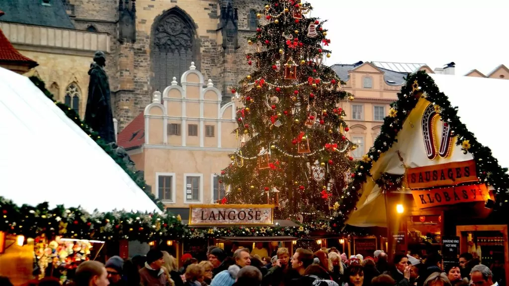 Julmarknader i Europa - Prag