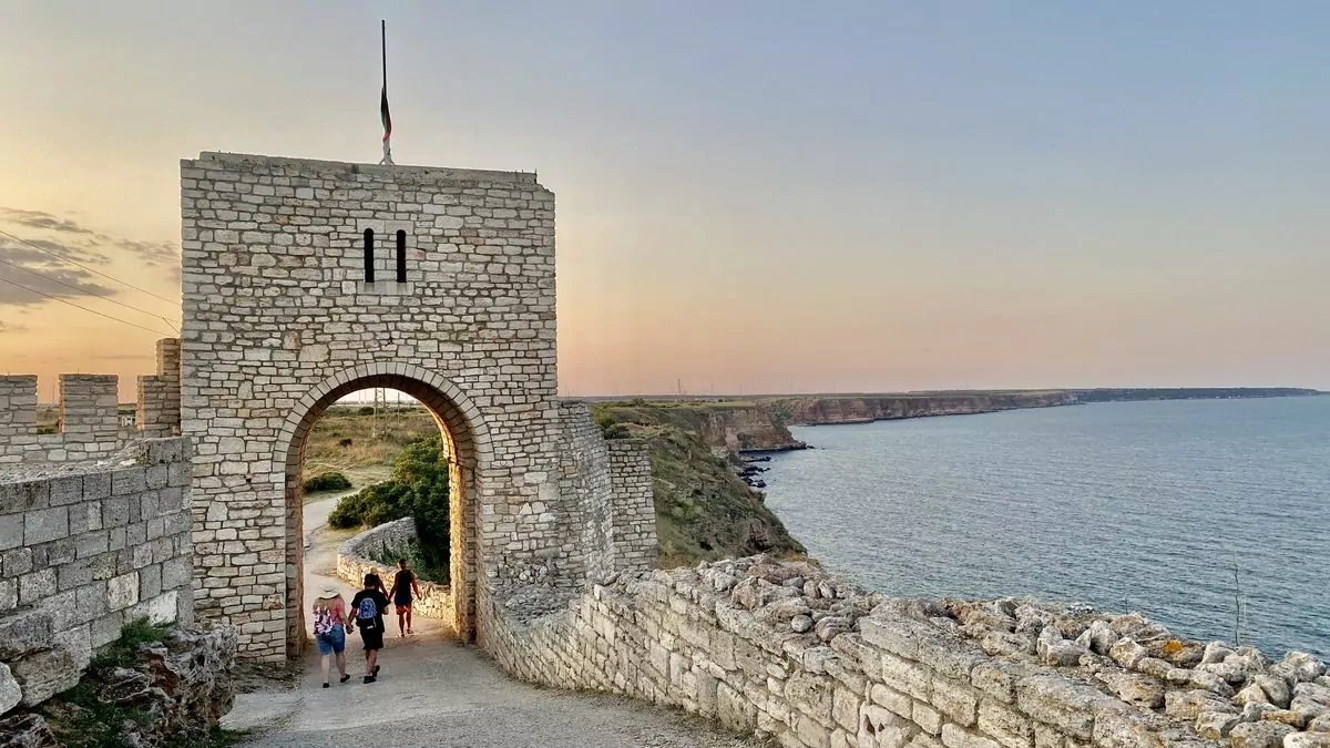 Cape Kaliakra i Bulgarien