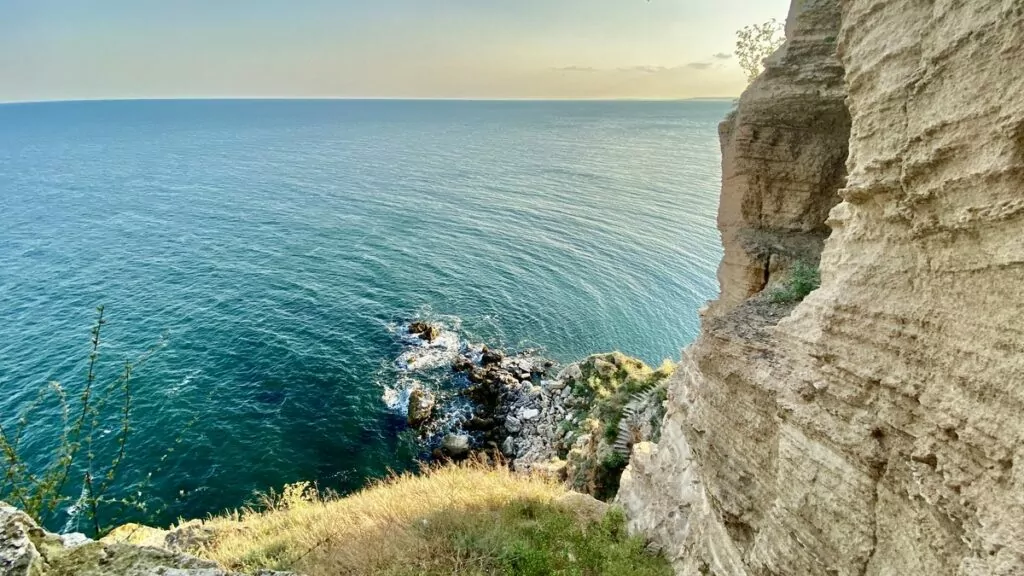 Cape Kaliakra i Bulgarien