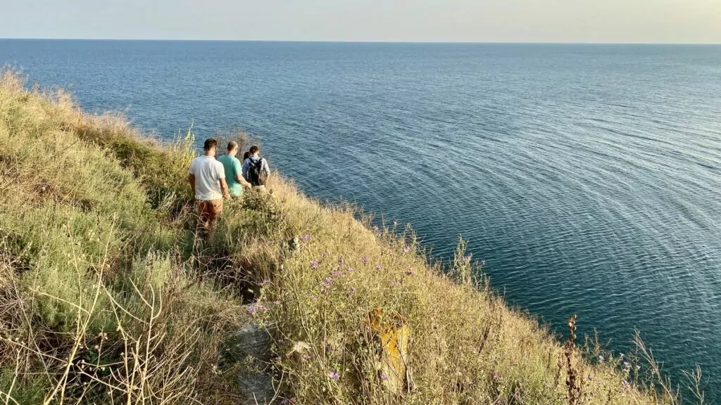 Cape Kaliakra i Bulgarien