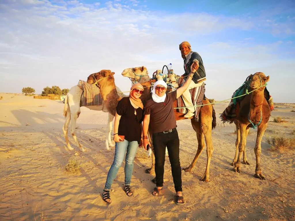 Rida kamel i Tunisien