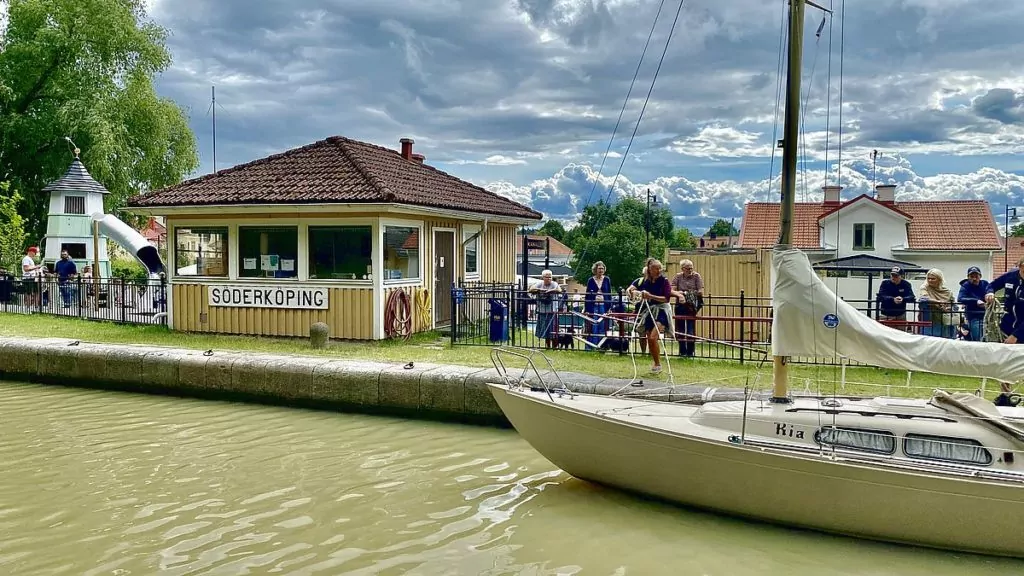 Sluss Göta kanal