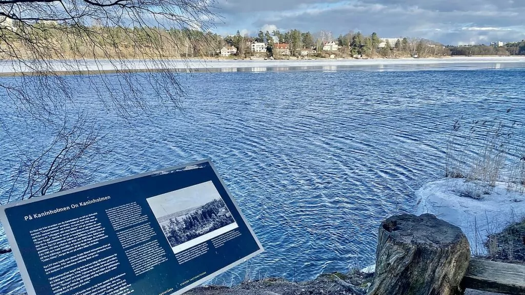 Kusten vid Ulriksdals slott